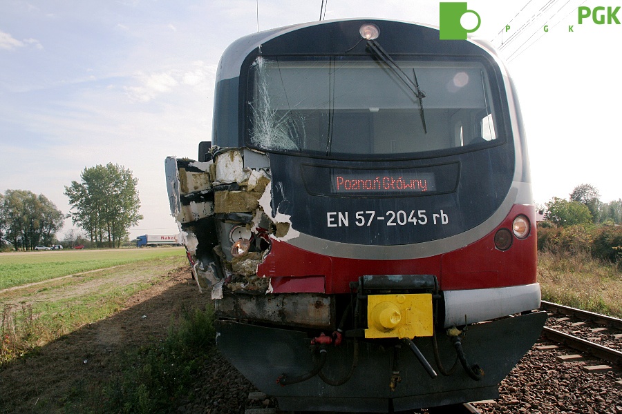 EN57-2045 po wypadku