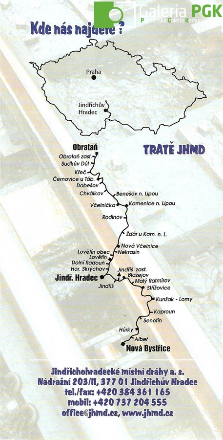 Mapka sieci JHMD