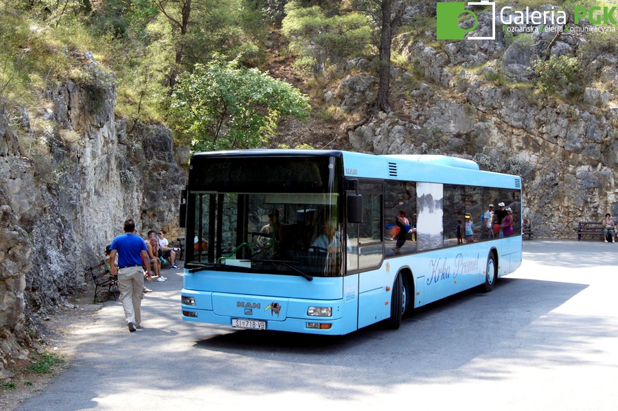 Autobus MAN w Krka National Park, Chorwacja