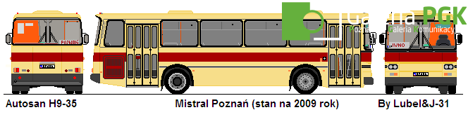 Autosan H9-35, LLA Mistral Poznań