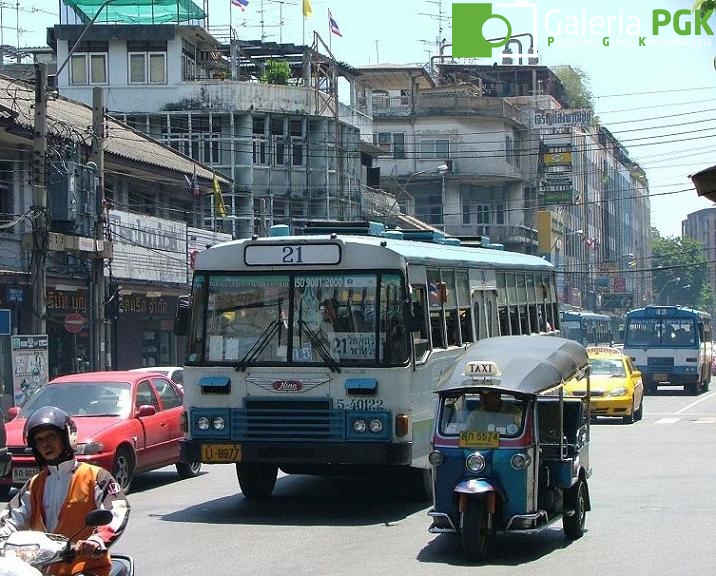 Bangkok bus i tuk-tuk