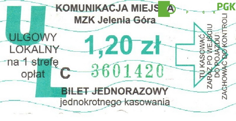 Bilet MZK Jelenia Góra